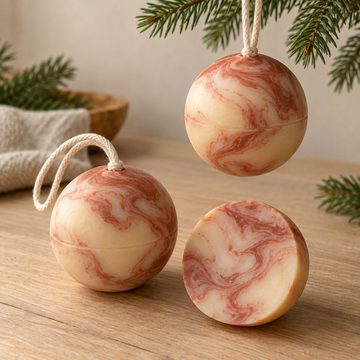 Savon n° 20 : La boule de Noël marbrée