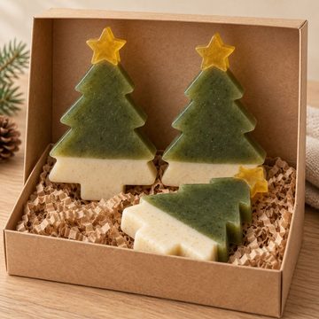 Savon n° 22 : Le sapin enneigé et son étoile