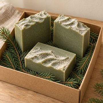Savon n° 31 : Le vert sapin à l'avocat
